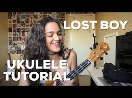 Lost Boy Ukulele Tutorial Andrea Valles Youtube
