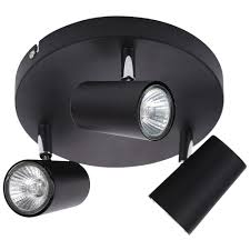 100% price match and free shipping at low profile ceiling lighting. Spa Bathroom Lighting Harvey 3 Light Ip20 Black Plate Spotlight Ceiling Lighting From Taps Uk