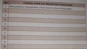 Mencegah transaksi jual beli elang jawa. Usahaku Untuk Ikut Melestarikan Elang Jawa Brainly Co Id