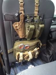 Law Enforcement Leo Vehicle Grey Man Tactical Rigid Molle Panel Rip M Seat Back Tactical Molle Gear Organizer Molle Gear Tactical Gear Survival