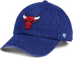 47 Chicago Bulls All Denim Clean Up Cap Chicago Bulls Kobe Bryant Michael Jordan 47 Brand