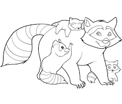 Cow coloring pages attention, all artists! Free Printable Raccoon Coloring Pages For Kids Family Coloring Pages Animal Coloring Pages Kid Coloring Page