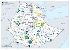 Ethiopia, country on the horn of africa. Document Unhcr Ethiopia Idps And Idps Returnees Profile Map December 2020