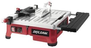Skil 3550 02 7 Inch Wet Tile Saw With Hydrolock Water Containment System Tile Saw Diy Table Saw Table Saw