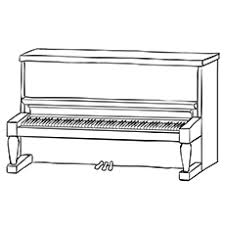 It is 4 feet and 10 inches long and comes encased in a supportable platform. 10 Beautiful Piano Coloring Pages For Your Little One