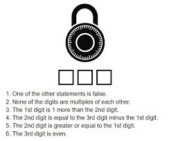 We did not find results for: What Is The Answer To The 3 Digit Lock Puzzle