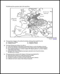 Ap European History Stimulus Style Test Bank For Period 2 1648 1815