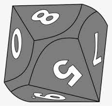 10 Sided Die 10 Sided Dice Transparent Hd Png Download Kindpng