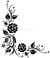 Imagenes de un arbol de navidad con sus regalos; Rosas Negras Ilustracion Del Vector Ilustracion De Hierbas 33619605