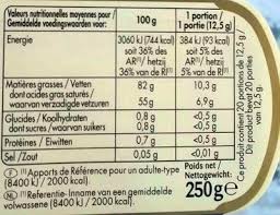 Beurre Tendre Doux Paturages 250 G