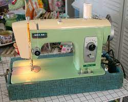 She was frustrated because her thread kept breaking. My Riccar Sewing Machine Georgiapeachez Wreaths And More