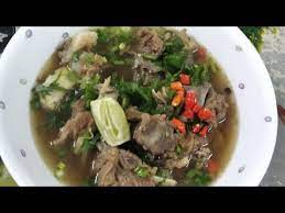 Punya lah besar tulang kakinya sehingga tak muat periuk tekanan. Sup Tulang Tumis Darat Cara Kelantan Masakan Melayu Kampung Masakan Kelantan Youtube