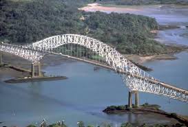 Puente De Las Americas Or Bridge Of The Americas Was The Original Bridge Built To Connect The Pan American Highway With Th Bridge Building Panama South America