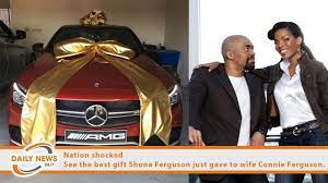 Shona posted a photo of his assets on shona and his wife connie ferguson are one of south africa's favourite celebrity couples and we're constantly in awe of their love and success. Nation Shocked See The Best Gift Shona Ferguson Just Gave To Wife Connie Ferguson Youtube