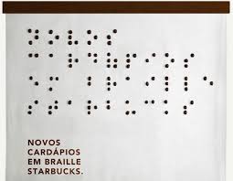 Starbucks Spells Out Its New Braille Menu With Coffee Beans Coffee Beans Starbucks Starbucks Menu