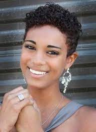 If you're struggling to pick a good haircut for your round face, here are some pictures of the top hairstyles you have to. Curly Hairstyles For Black Women With Short Hairstyles For Round Faces And Curly H Short Natural Curly Hair Short Hair Styles For Round Faces Short Hair Styles