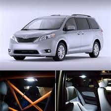 However, after getting a 2017 gti with the upgraded lighting package, the sienna's look like candles. Led Kit For 2011 2013 Toyota Sienna Interior Led Lights Kit White Walmart Com Walmart Com