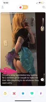 Just a sissy boy : rTinder