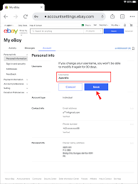 How to Change Your eBay Username