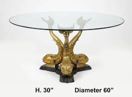 48 x 39 x 20 $ 37,060.00 $ 31,501.00 save $ 5,559.00 (15%). Bronze Dolphin Table 18 For Sale On 1stdibs