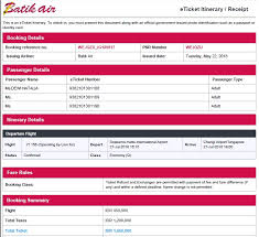 Journey Of Life Pengalaman Terbang Ke Singapura Dengan Batik Air