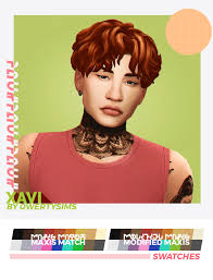 Best maxis match women's jeans (all free) sims 4 maxis match wedding dress cc (all free) sims 4 magazines cc (clutter & magazine racks) fun content on everything pop culture. Latest Xavi Hair By Qwertysims Latest Sims Hair