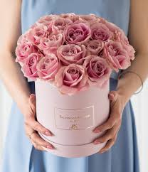 Download, share or upload your own one! Blossom Box Rose With Delicate Vintage Pink Rose Bouquet Large Grand Blossom Atelier
