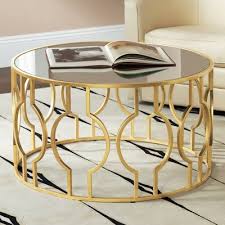 If it's good for living room. Round Gold Coffee Table Target