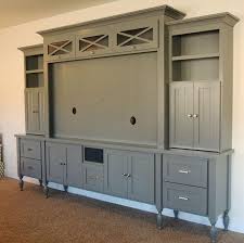 With adjustable shelves with 349 reviews. Image Result For Family Room With Large Painted Entertainment Center Farmhouse Entertainment Center Home Entertainment Centers Entertainment Center