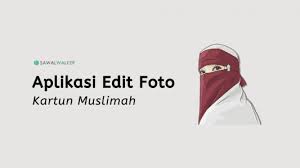 100+ gambar kartun muslimah lucu, cantik terbaru. 4 Aplikasi Edit Foto Menjadi Kartun Muslimah Gratis Sawal Walker