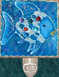 Pin By Luminabella Decorative Night L On Ocean Creatures And Fish Unique Decorative Night Lights Decorative Night Lights Stained Glass Night Lights Bathroom Art Diy