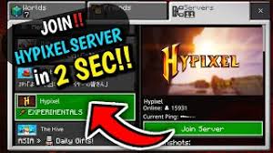 Today i will show you server hypixel for minecraft pe. How To Play Hypixel Skyblock In Minecraft Pe For Android Hypixel For Minecraft Pe 1 Ø¯ÛŒØ¯Ø¦Ùˆ Dideo