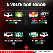 São paulo resultados dos jogos, calendário de próximos jogos e últimos jogos. Paulistao Volta E Sao Paulo Joga A Cada Dois Dias Ate Sexta