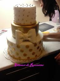 White And Gold Sucre Cadeau