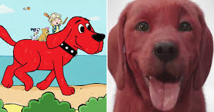 Is he cgi or y'all just paint a dog red without his consent? one twitter used barked. Clifford The Big Red Dog Live Action Movie Teaser Popsugar Family