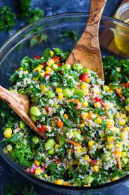 Healthy Quinoa Salad With Light Homemade Dressing Recipe Recipe Healthy Salad Recipes Superfood Salad Quinoa Healthy
