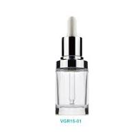 15ml Cylindrical Glass Bottle | Cosmetic Product Packaging ...