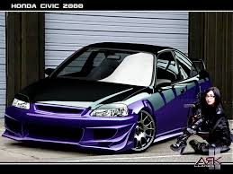 Honda civic is one of the most popular compacts sold in the u.s. 62 Wallpaper Honda Civic Coupe 2000 Tuning By Ark Llanes Flickr