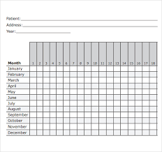 Menstrual Calendar 11 Free Samples Examples Format