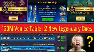 You can play the tournament for free with players from all over the download 8 ball pool on your phone or tablet! 8 Ball Pool Pro Membership 150m Venice Table New Legendary Cues New Rings Vip Tier Youtube