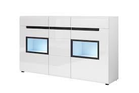 Vicco sideboard cumulus highboard hochglanz kommode lowboard tv anrichte (weiß hochglanz fronten, 2er set). Hektor Sideboard Weiss Hochglanz Von Helvetia Mobel Letz Ihr Online Shop