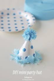 Homemade Birthday Hats For Adults How To Make A Tiny Party Hat From A Paper Plate Birthday Party Hats Paper Plate Crafts For Kids Diy Party Hats