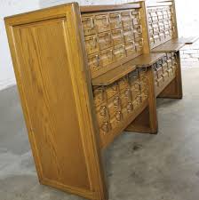 If you may be saying why, this information is completely invalid and used to log into some websites. Vintage Oak 60 Drawer Library Card Catalog Cabinet Warehouse 414
