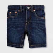 Levi S Toddler Boys Performance Jean Shorts Highlands Dark Wash 3t Target