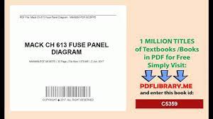 Plot diagram tell tale heart. Zl 1293 Mack Ch613 Fuse Panel Diagram Likewise On Ch613 Mack Injection Pump Download Diagram