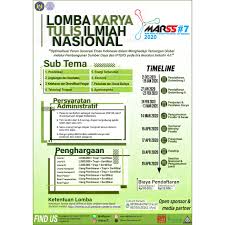 Dosen pengampu siti aminah chaniago m,si. Lomba Karya Tulis Ilmiah Nasional Lktin Mipa Road To Scientific Paper And Seminar 7 Marss 7 Ksi Mist 2020 Ukm Ksi Mist Fmipa Uny