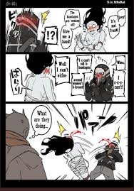 Art By Eirri Translation By Mrmadmask Dbd Deadbydaylight Funny Horror Scary Movie Characters Horror Characters