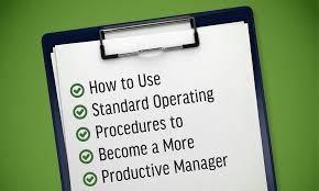 How To Use Standard Operating Procedures To Become A More Productive Manager Standard Operating Procedure Business Analysis How To Become