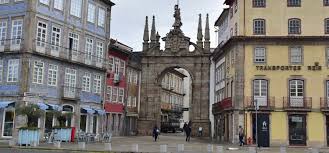 Porta Nova Entrance To The City Of Braga Suggested Tour And Itinerary Trip Portugal Vacation Travel Tours