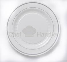 Though we often understate them, dinner plates are a key element of your tablescape. Bundle Pack For 250 People Create A Sophisticated Presentation At Your Next Catered Event O Elegant Plastic Plates Plastic Party Plates Plastic Plates Wedding